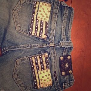 American flag miss me jeans!!!!!
